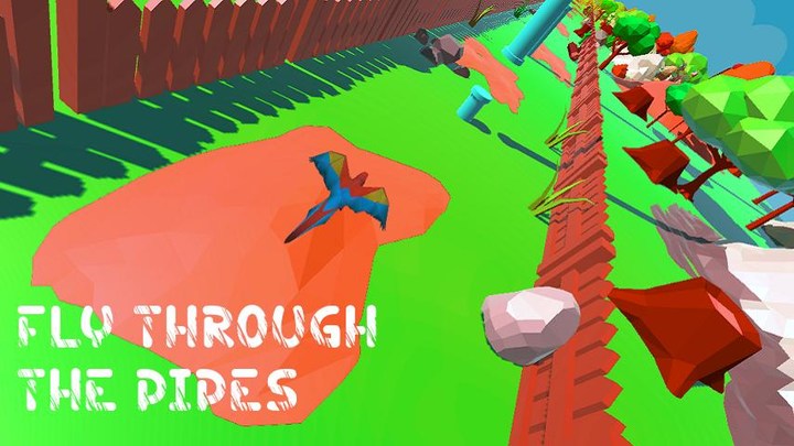 Flappy Parrot screenshot image 1_Popularmodapk.com