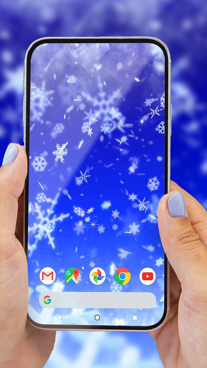 3D Snow Fall Live Video Wallpaper screenshot image 3_Popularmodapk.com