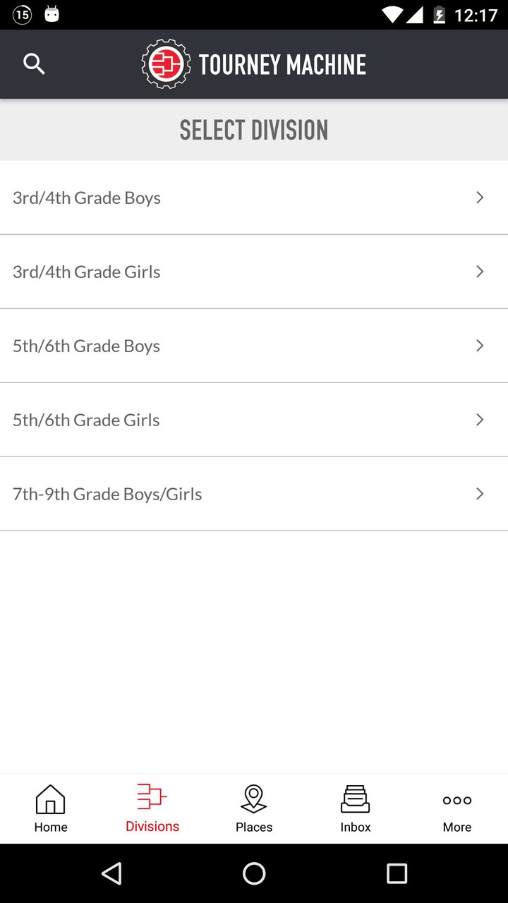 Tourney Machine - Tournament Schedules screenshot image 3_Popularmodapk.com
