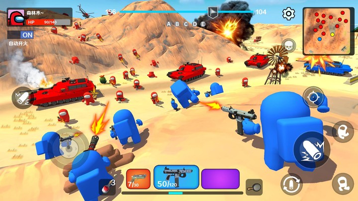 Imposter Squad battle war game screenshot image 5_Popularmodapk.com