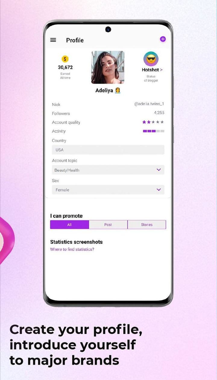 Influencer Platform PostMarket screenshot image 1_Popularmodapk.com