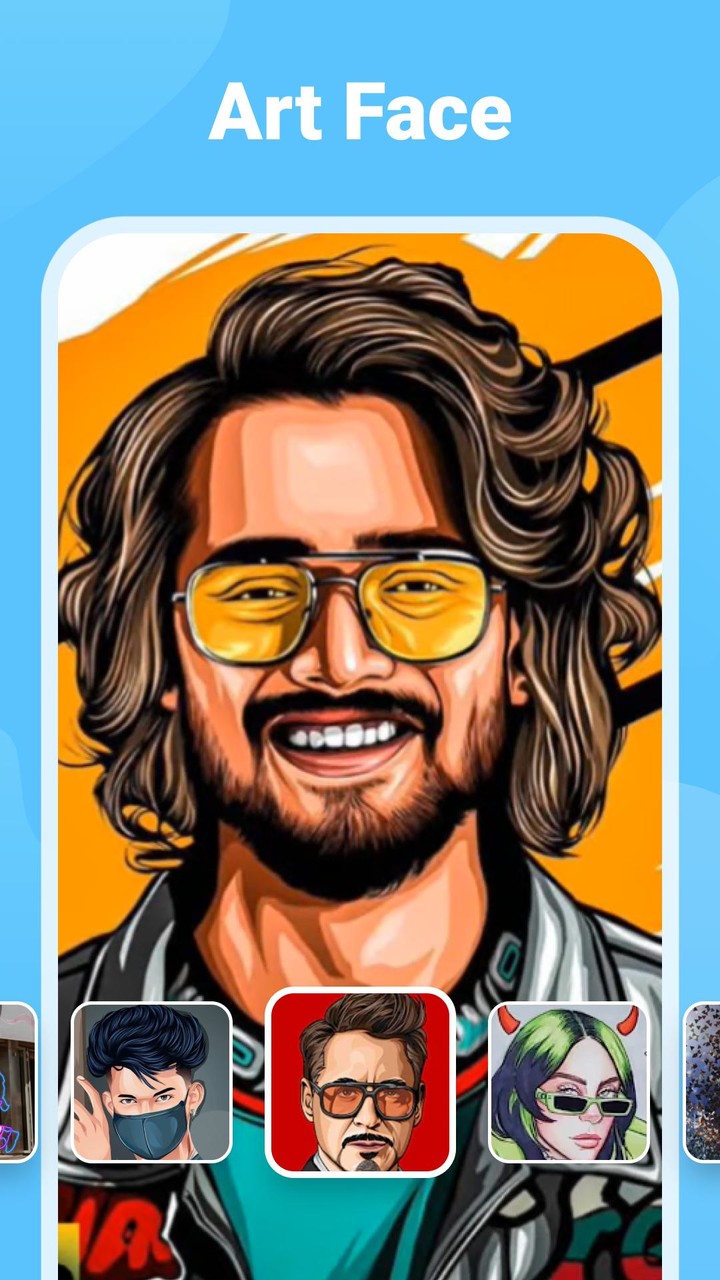 iFace: AI Cartoon Photo Editor screenshot image 11_Popularmodapk.com