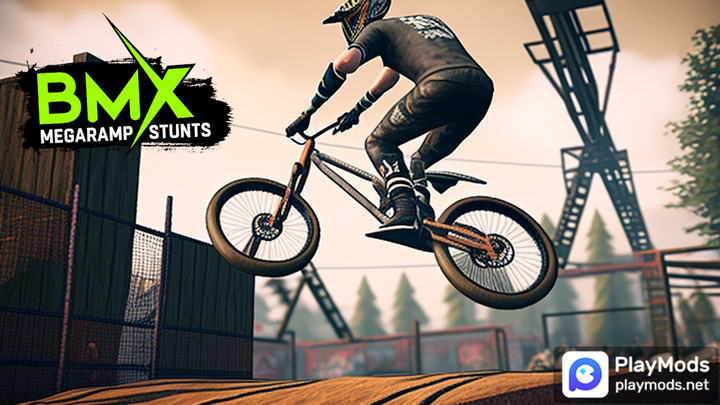 BMX Megaramp Stunts<span>(Unlimited Currency)</span> screenshot image 4_Popularmodapk.com