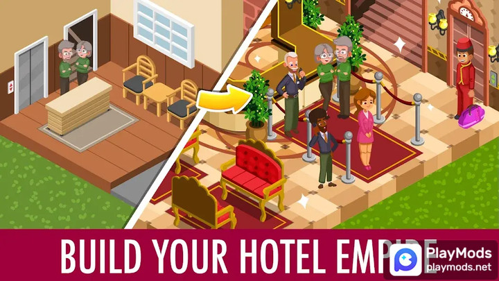 Hotel Tycoon Empire(Unlimited coin) screenshot image 1_Popularmodapk.com