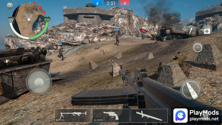 WW2 Frontline 1942: War Game<span>(Mod Menu)</span> screenshot image 1_Popularmodapk.com