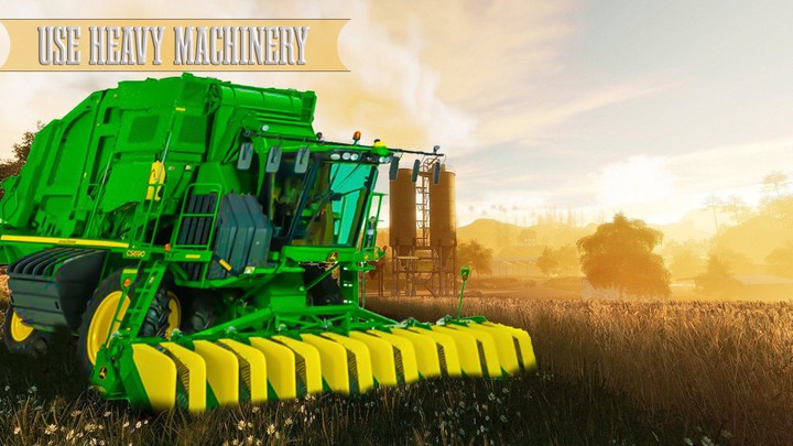 Farmer Farming Simulator Game screenshot image 1_Popularmodapk.com