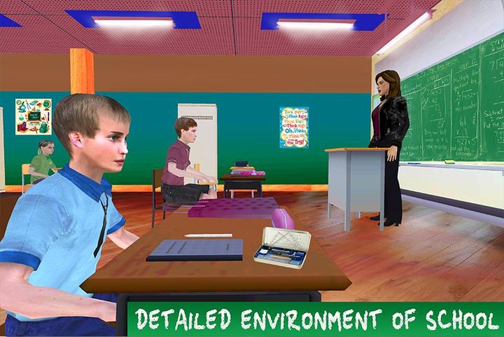 High School Education Game screenshot image 5_Popularmodapk.com