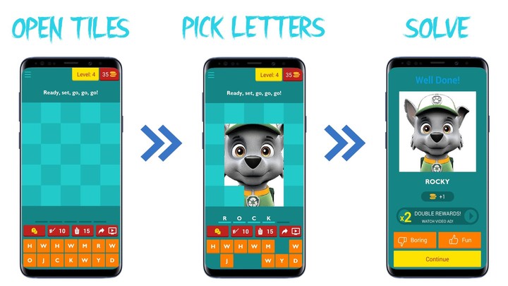 Paw Characters Guess screenshot image 2_Popularmodapk.com