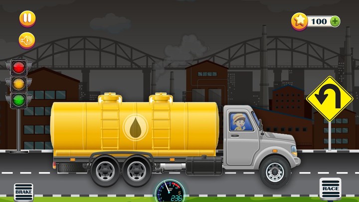 kids Cargo Truck Driving Game screenshot image 4_Popularmodapk.com