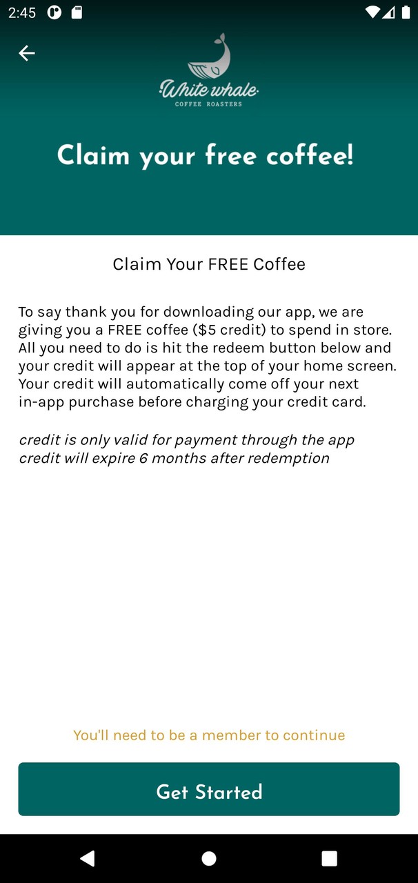 White Whale Coffee Roasters screenshot image 8_Popularmodapk.com