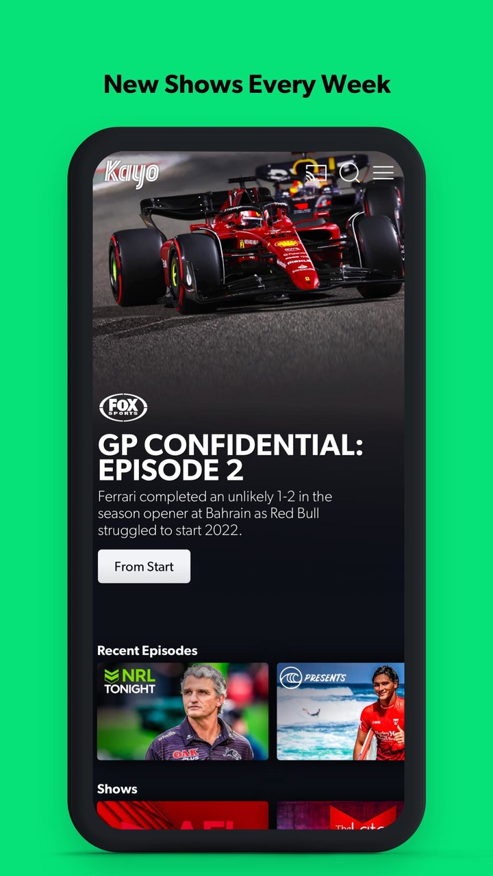 Kayo Sports - for Android TV screenshot image 25_Popularmodapk.com