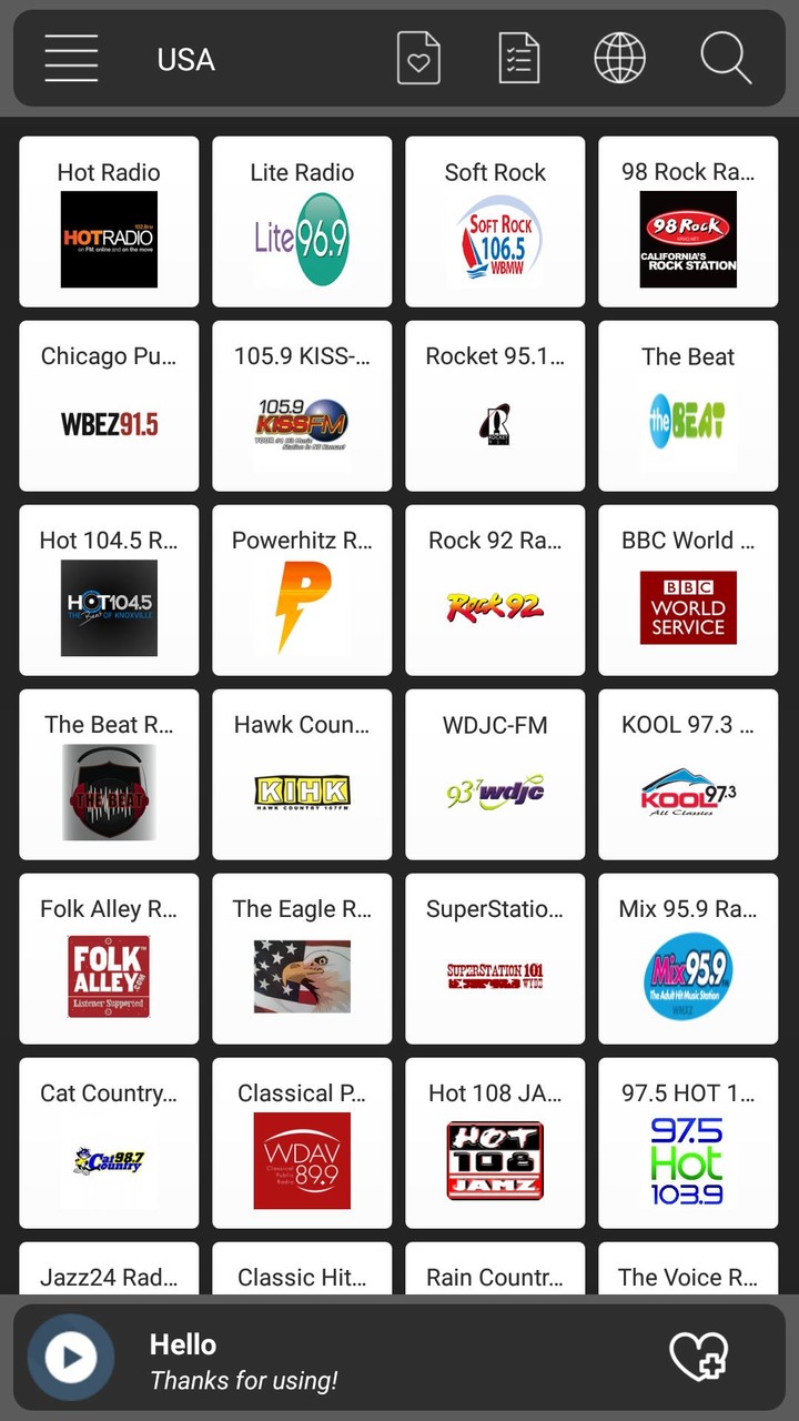 Radio USA Online - USA Am Fm screenshot image 5_Popularmodapk.com