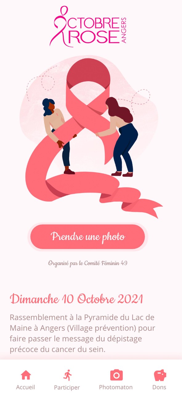 Octobre Rose Angers screenshot image 1_Popularmodapk.com