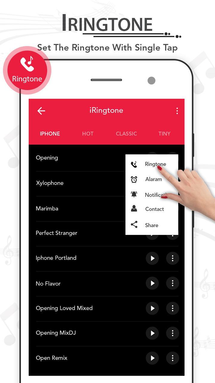 iRingtones screenshot image 2_Popularmodapk.com