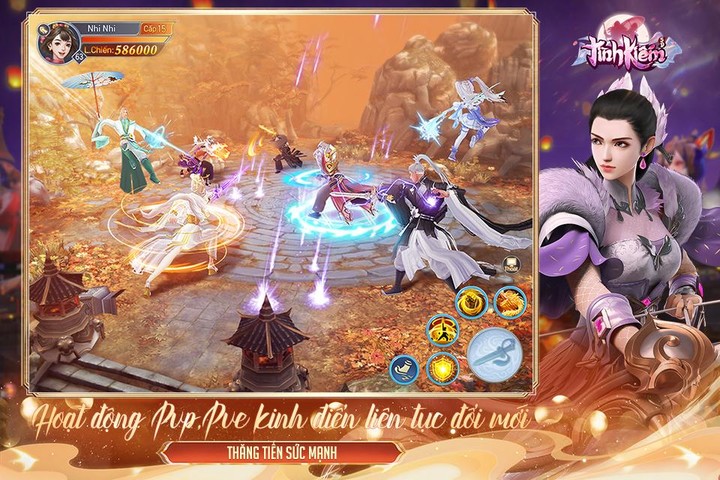 Tình Kiếm 3D-Tam Niên Vạn Phúc screenshot image 8_Popularmodapk.com