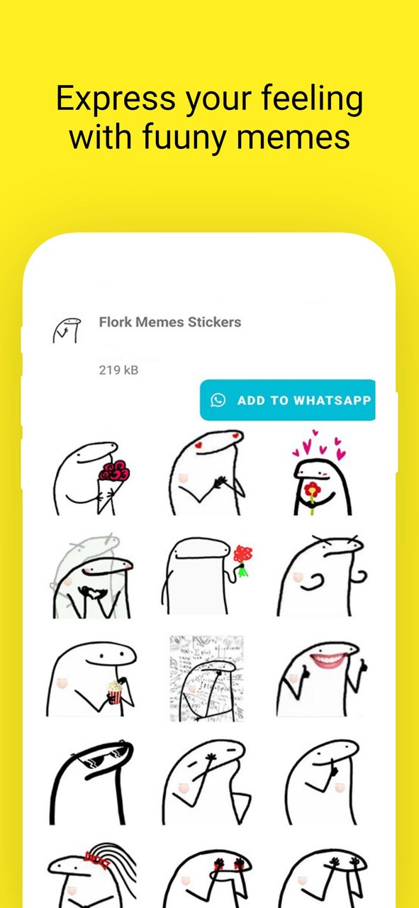 Flork Memes Stickers wasticker screenshot image 11_Popularmodapk.com