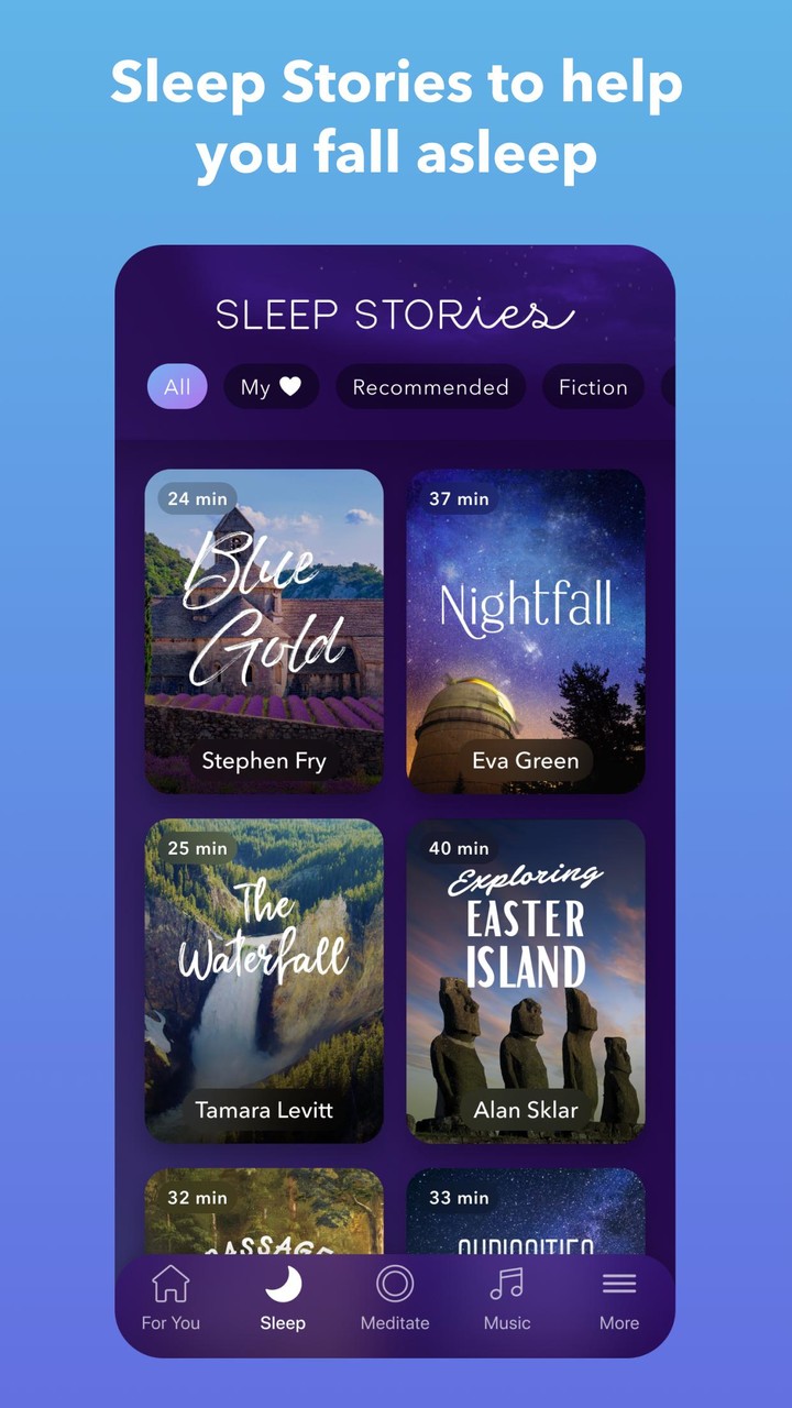 Calm - Meditate, Sleep, Relax<span>(Premium Unlocked)</span> screenshot image 9_Popularmodapk.com