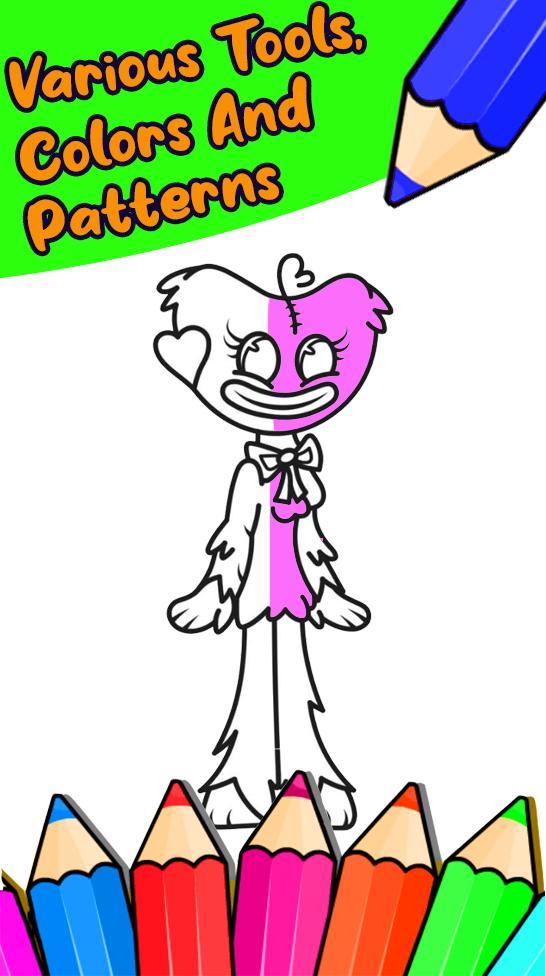 Coloring For Poppy Playtime screenshot image 1_Popularmodapk.com