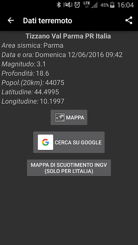Terremoti Italia screenshot image 6_Popularmodapk.com