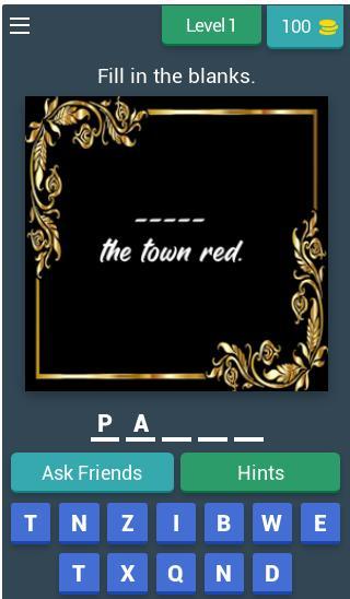 Fill in the Blank Word Game screenshot image 1_Popularmodapk.com