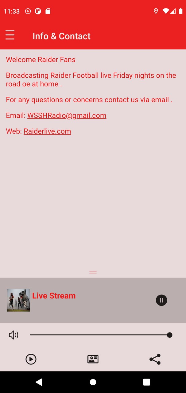 WSSH Raider Radio screenshot image 6_Popularmodapk.com