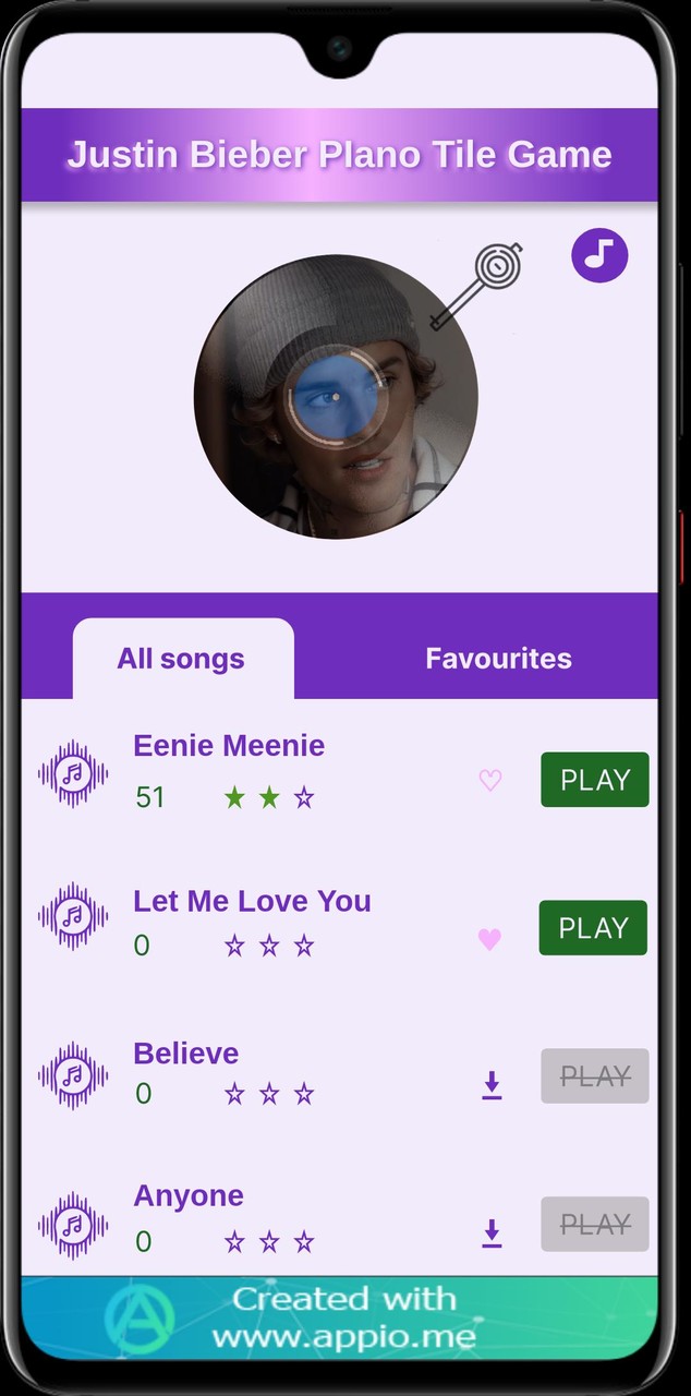 Justin Bieber Game screenshot image 1_Popularmodapk.com