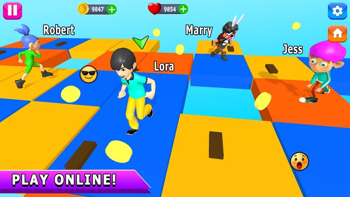 Stumble Run Guys Fall .io race screenshot image 16_Popularmodapk.com