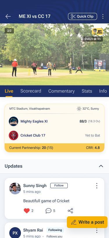 MyySports screenshot image 9_Popularmodapk.com