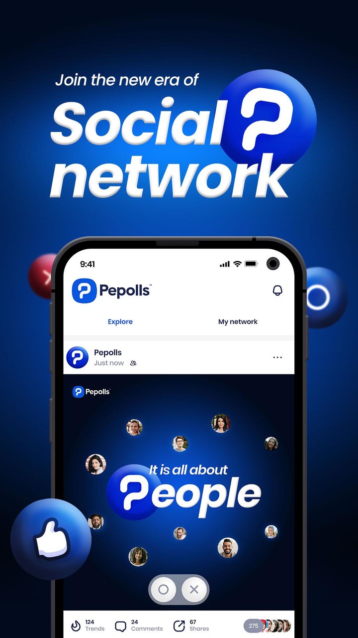 Pepolls - The social network screenshot image 4_Popularmodapk.com