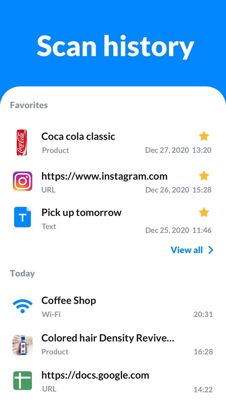 QR Code Scanner & Scanner App screenshot image 12_Popularmodapk.com