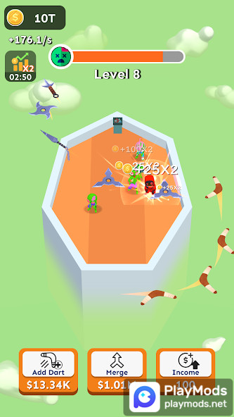 Deadly Darts<span>(No ads)</span> screenshot image 10_Popularmodapk.com