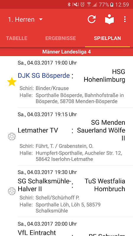 DJK SG Bösperde Handball screenshot image 9_Popularmodapk.com