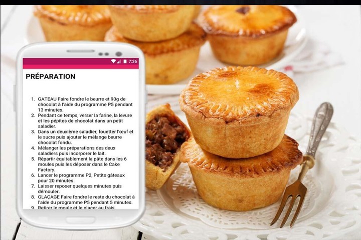 Recette Cake Factory screenshot image 8_Popularmodapk.com