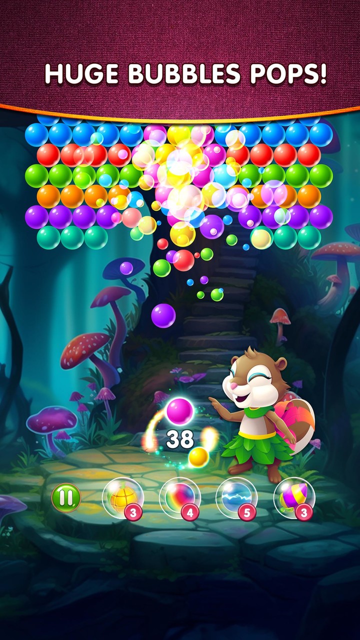Woodland Bubble Pop screenshot image 4_Popularmodapk.com