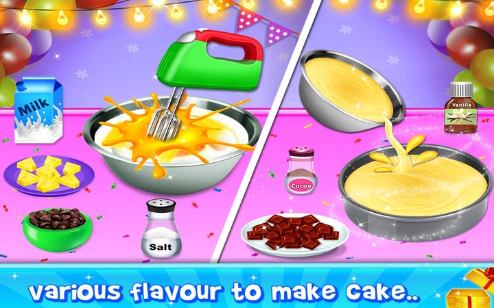 Birthday Cake Maker Cooking screenshot image 5_Popularmodapk.com