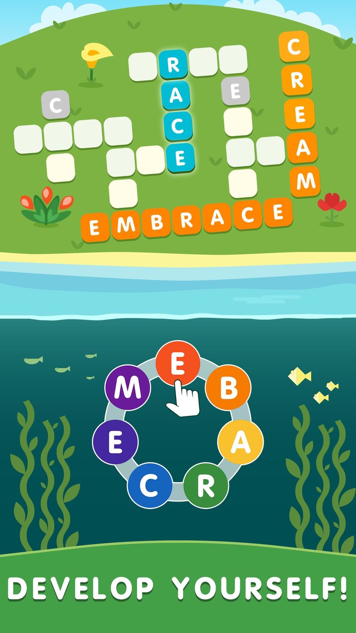 Crossword out of the words screenshot image 5_Popularmodapk.com