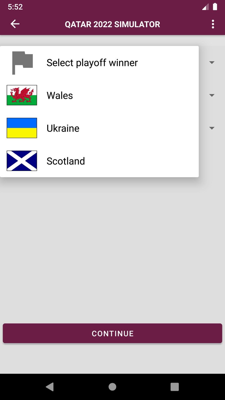 Qatar 2022 World Cup simulator screenshot image 6_Popularmodapk.com