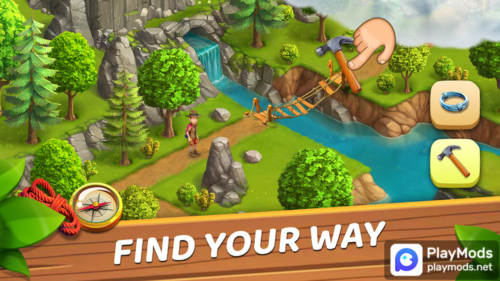 Funky Bay: Farm Adventure game<span>(No Ads)</span> screenshot image 1_Popularmodapk.com