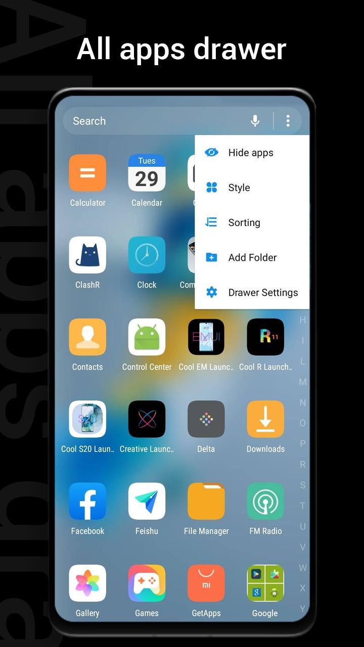 Cool EM Launcher - EMUI launch screenshot image 6_Popularmodapk.com