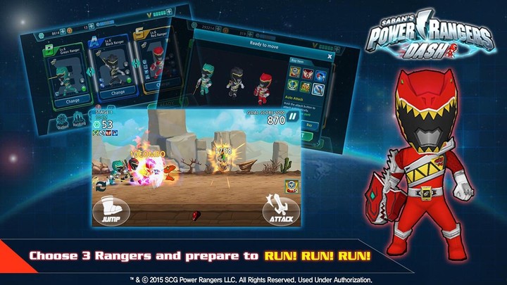 Power Rangers Dash<span>(Unlimited Money)</span> screenshot image 11_Popularmodapk.com