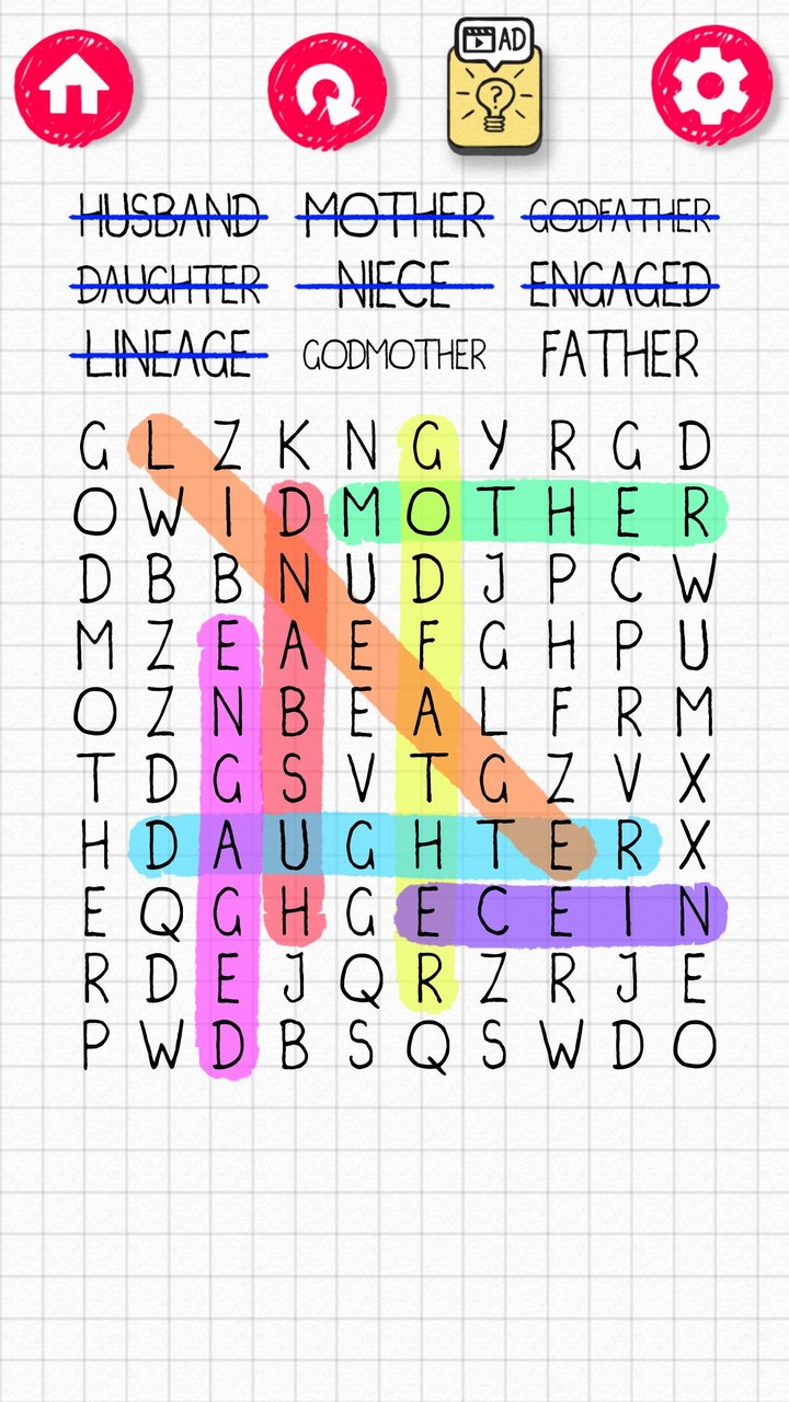 Word Search screenshot image 3_Popularmodapk.com