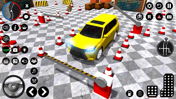 Prado Car Games Modern Parking screenshot image 2_Popularmodapk.com