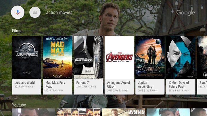 Google app for Android TV screenshot image 2_Popularmodapk.com