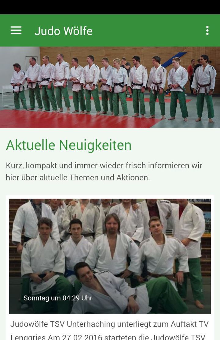 Judo TSV Unterhaching 1910 screenshot image 1_Popularmodapk.com