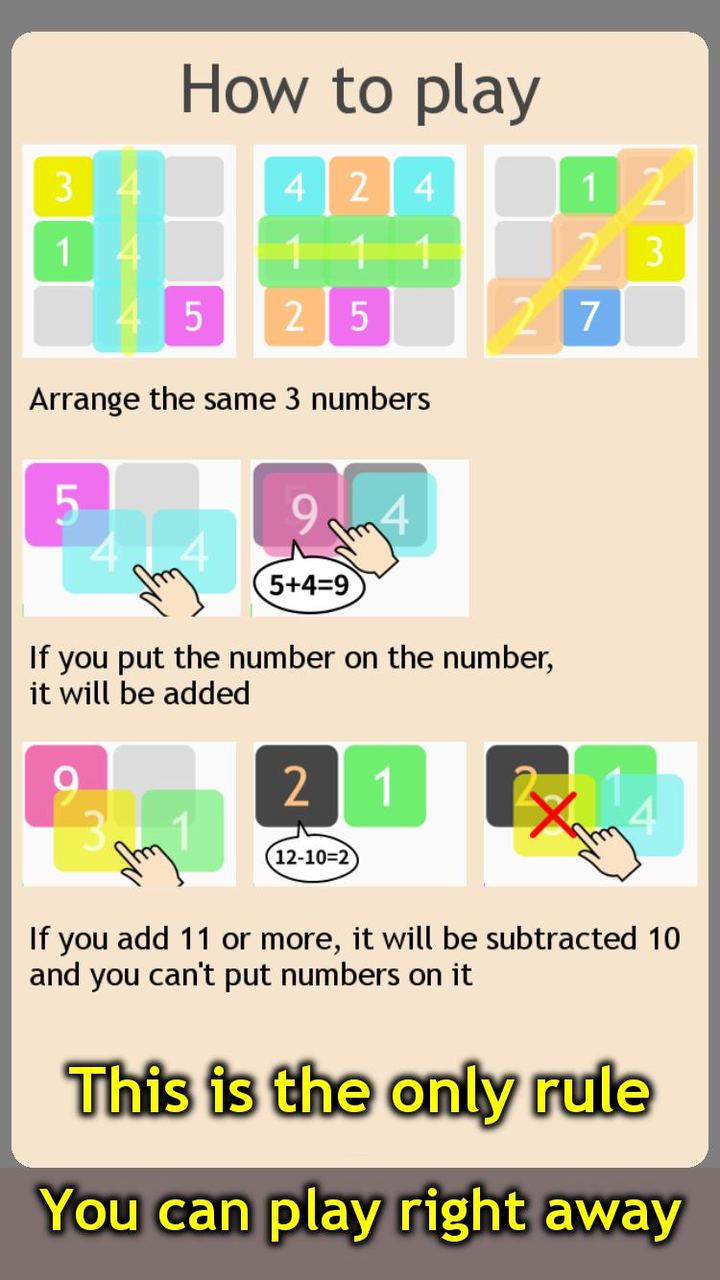 Number Tic-Tac-Toe IQ Puzzle screenshot image 2_Popularmodapk.com
