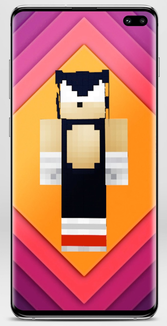 Skin Sonic  for Minecraft screenshot image 10_Popularmodapk.com
