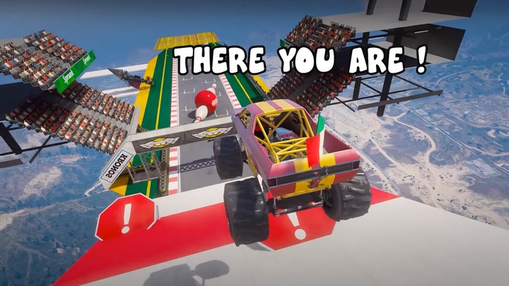 Incredible Monster Stunt Race screenshot image 2_Popularmodapk.com