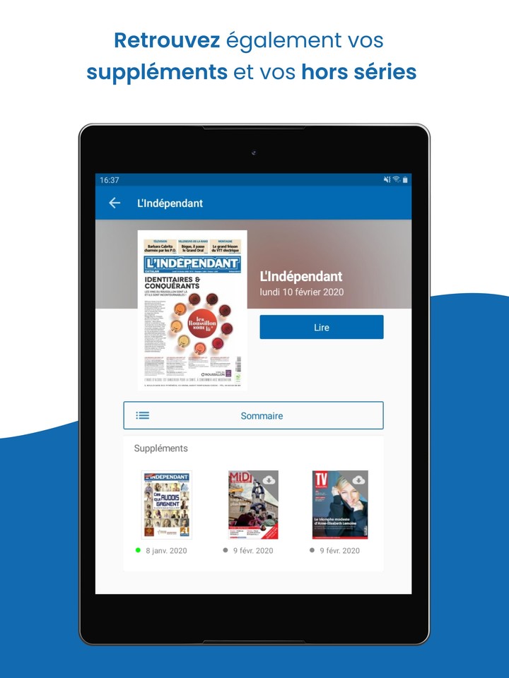 L'independant, Le Journal screenshot image 15_Popularmodapk.com