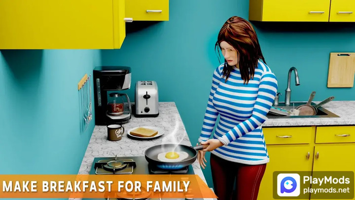 Family Simulator - Virtual Mom<span>(Unlock all levels)</span> screenshot image 2_Popularmodapk.com