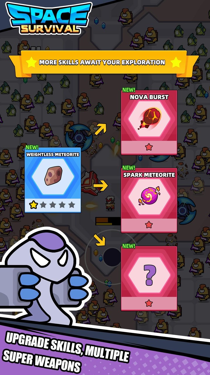 Space Survival.io screenshot image 3_Popularmodapk.com